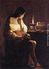 Famous Magdalen Paintings - Magdalen of the night light